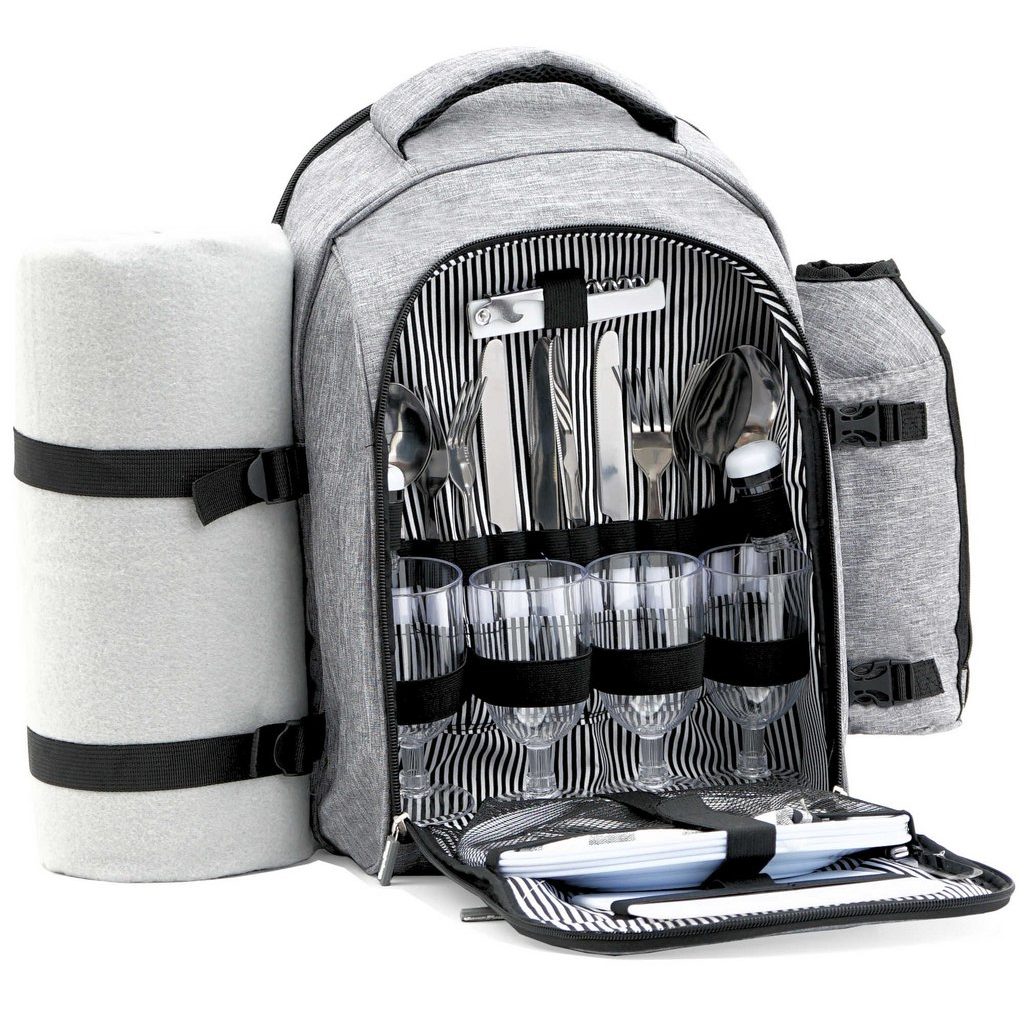 CampFeuer Picknickrucksack 32-teilig