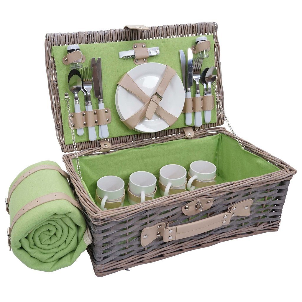 MCW Picknickkorb B24 mit Decke